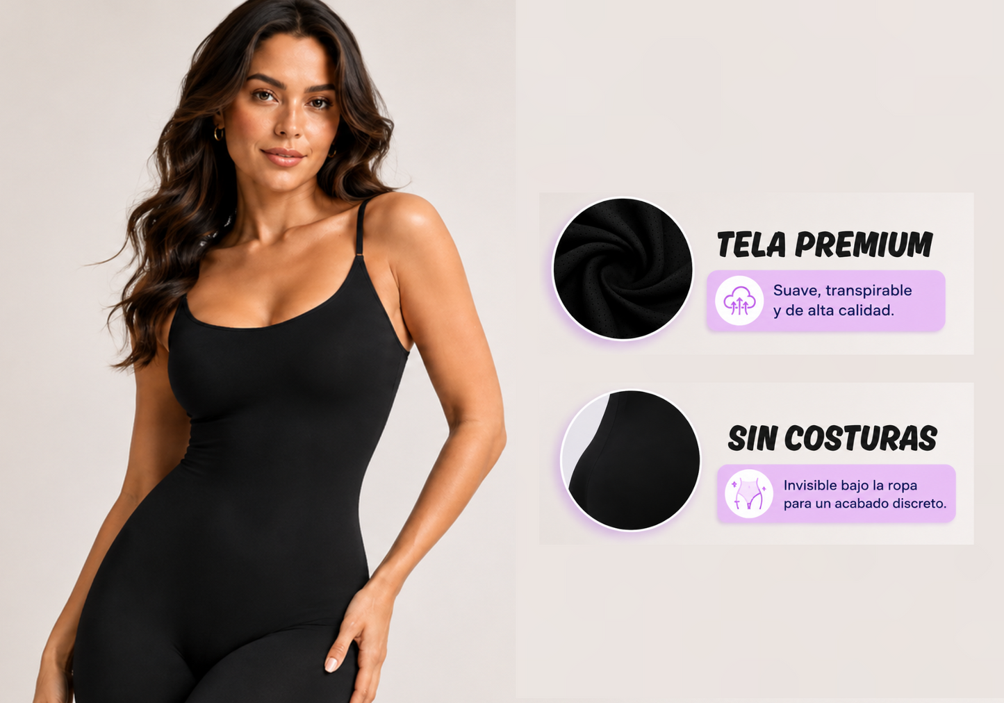 BellaCurve™ | Body Moldeadora Reloj de Arena Sin Costuras