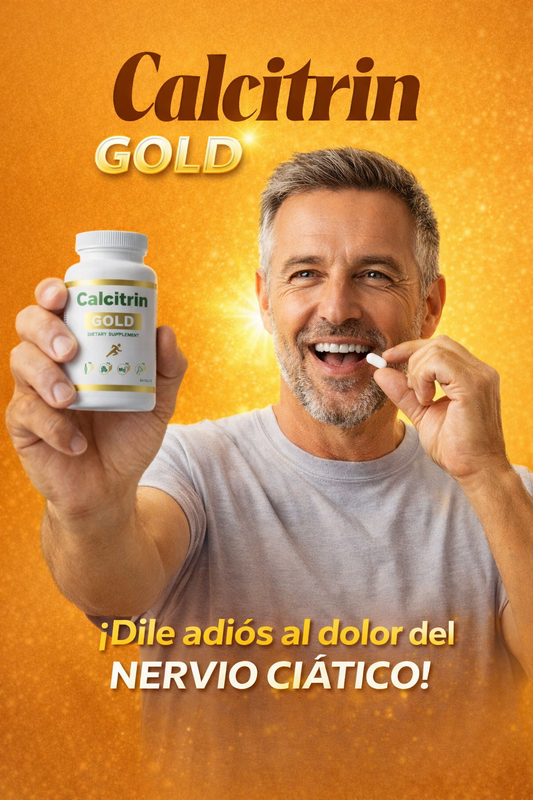 Calcitrin Gold™ | Cápsulas que desinflaman y fortalecen las articulaciones