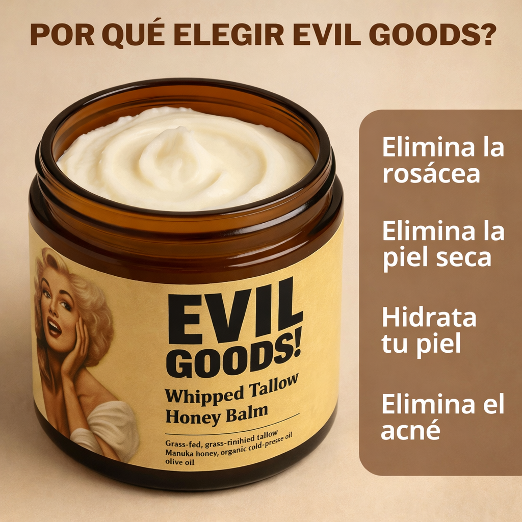 EvilGoods® - Bálsamo con Sebo de Res Y Miel de Manuka
