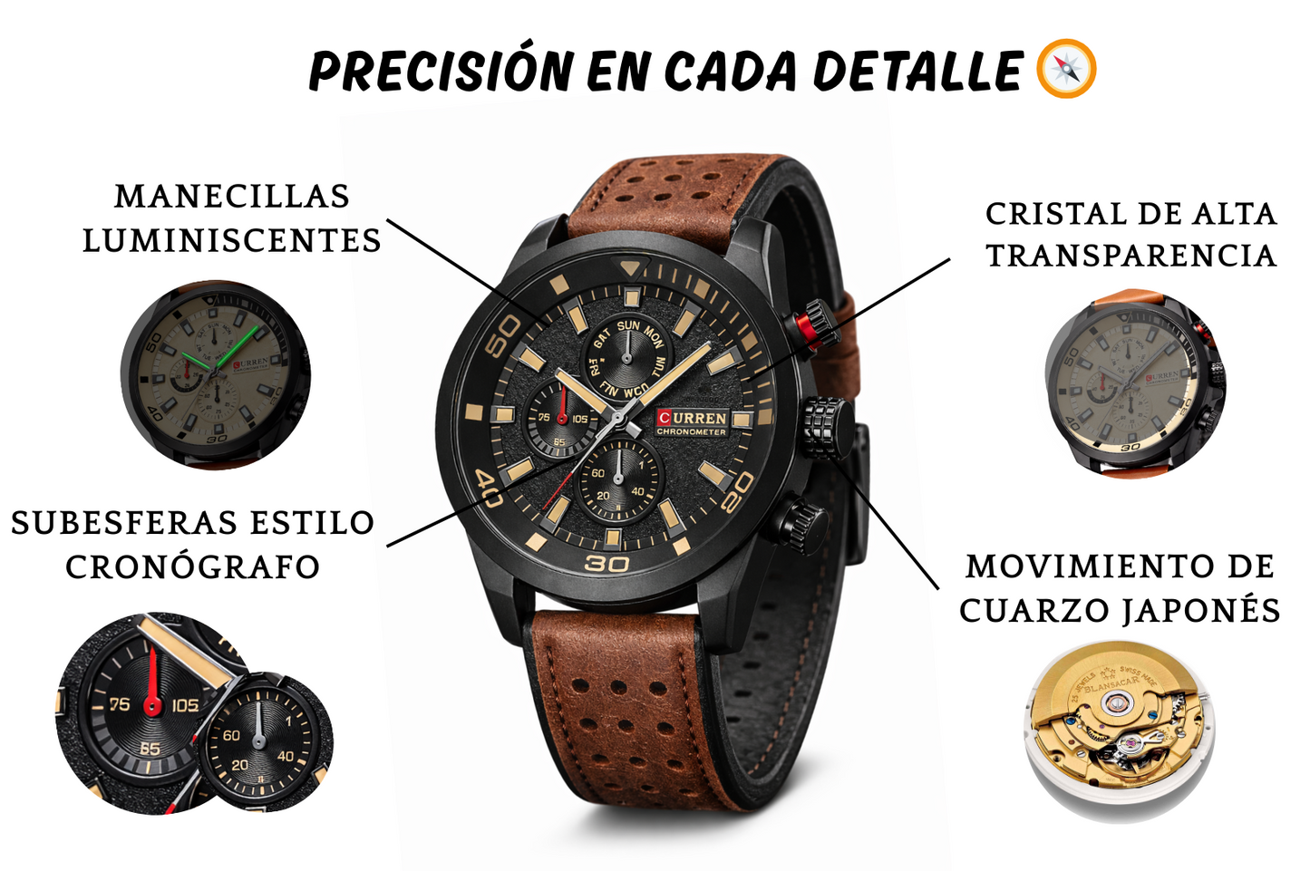 CURREN 8250 Explorer™ | Aventura con estilo